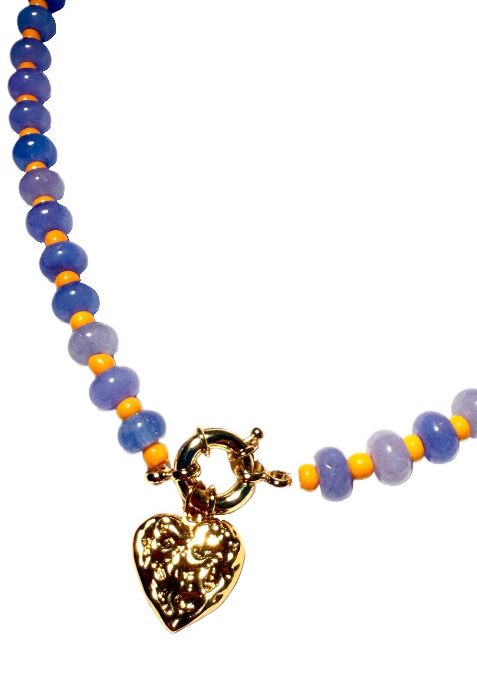 The Violet Heart Necklace