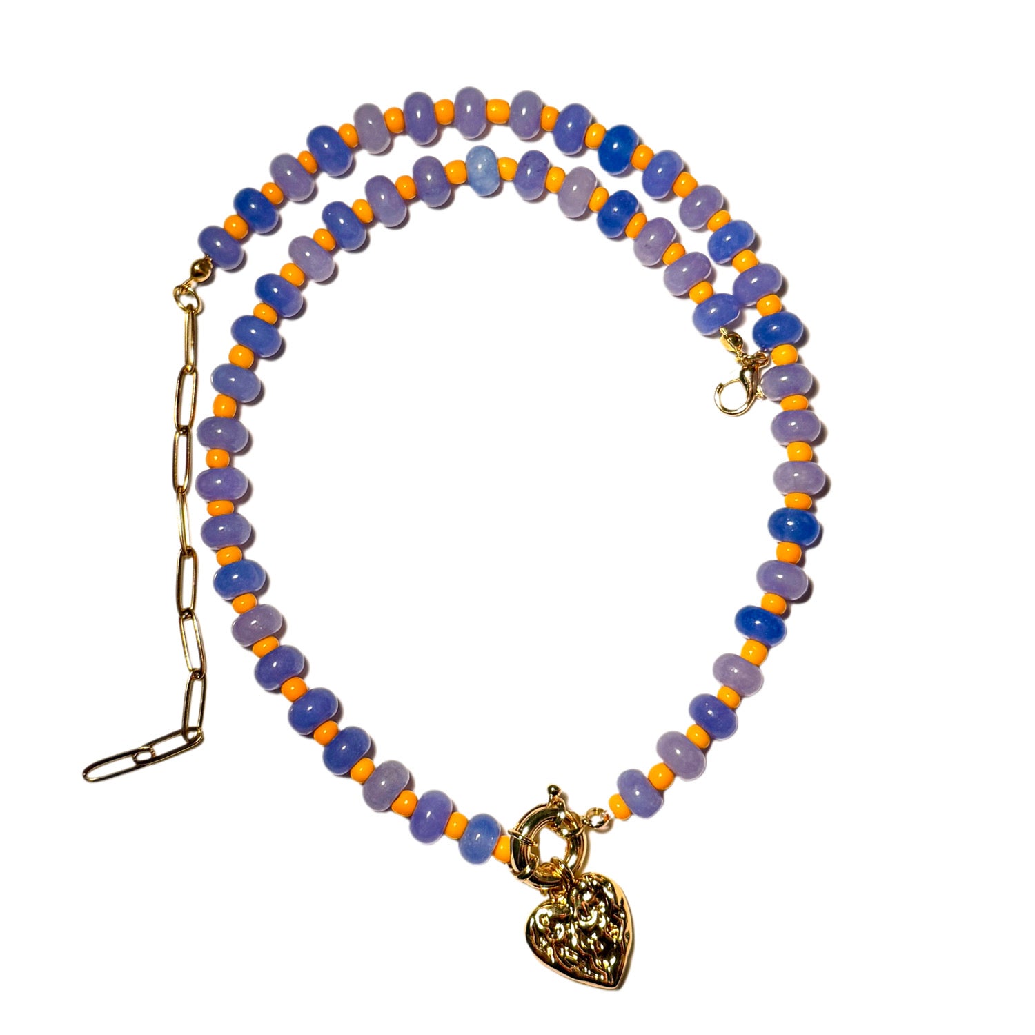 The Violet Heart Necklace