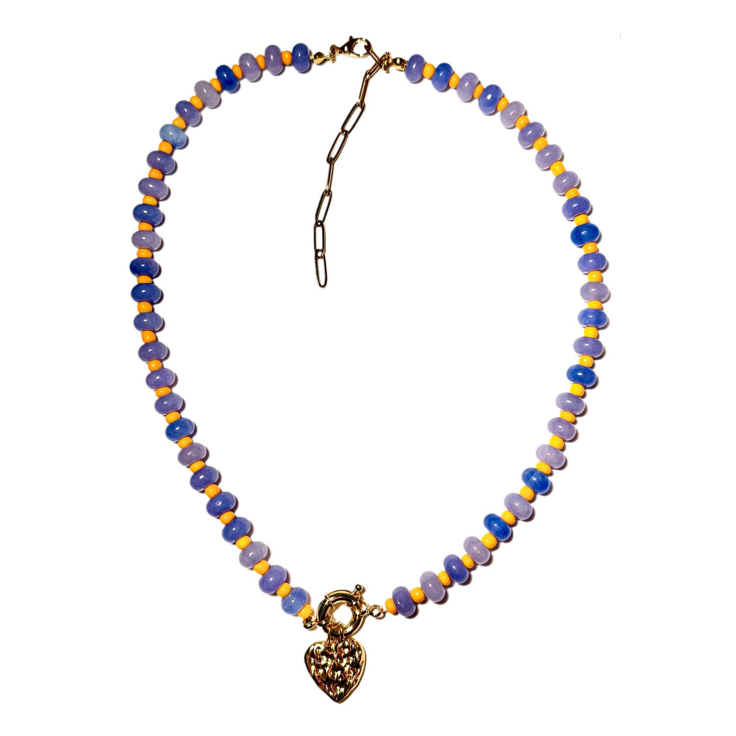 The Violet Heart Necklace